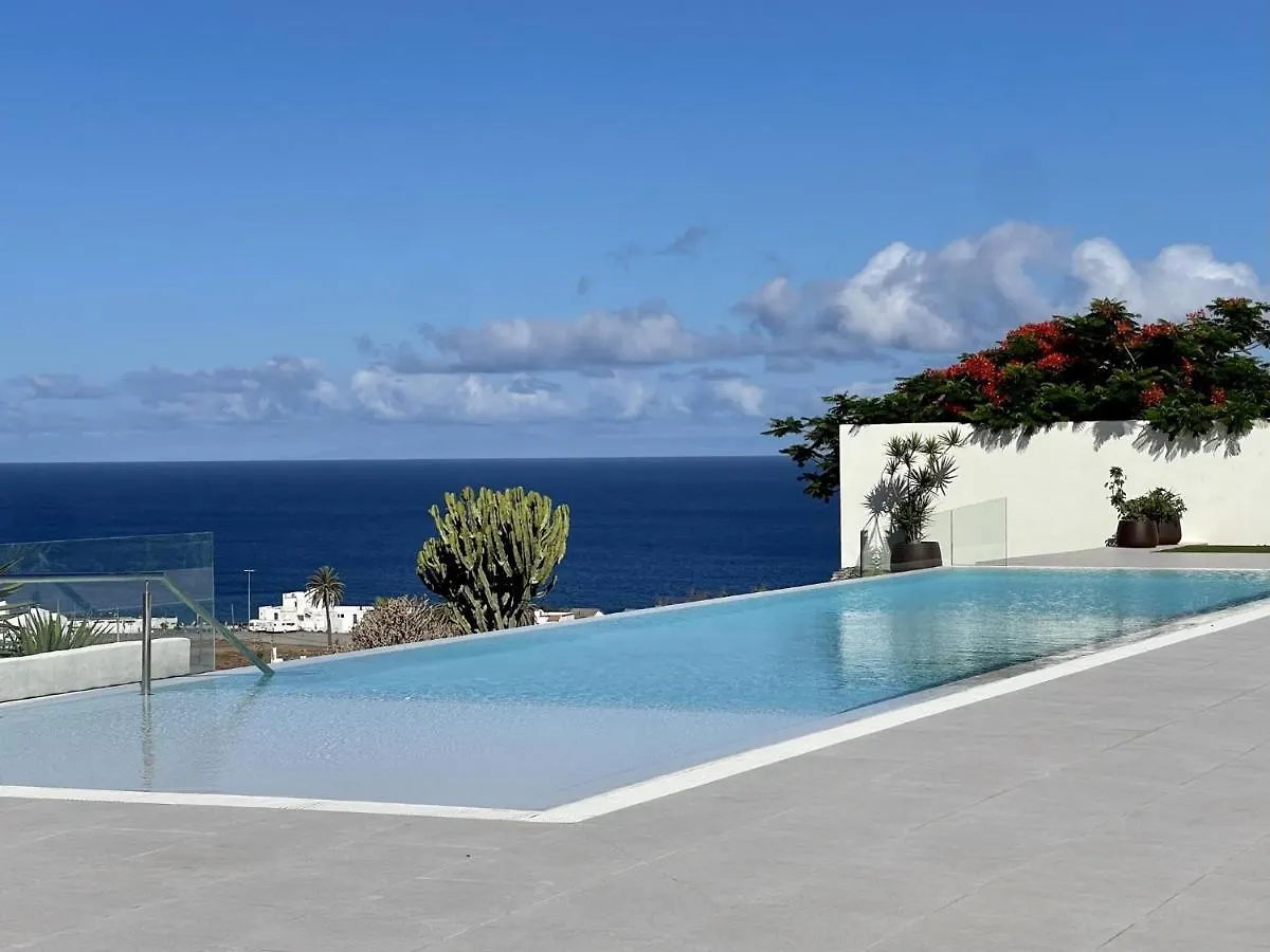 Vivelorural Agaete 2E, Infinity Pool & Great Views Daire